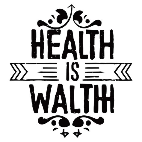 Health Is Wealth Vectors & Illustrations for Free .